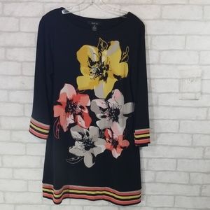 Style&co floral print dress size M
